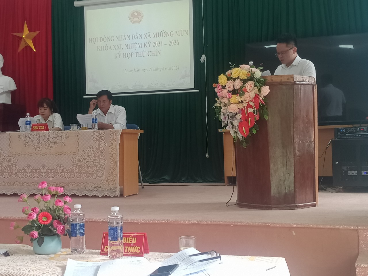 Hội đồng nhân dân xã Mường Mùn tổ chức kỳ họp thứ 9 HĐND xã khóa XXI (2016-2021)