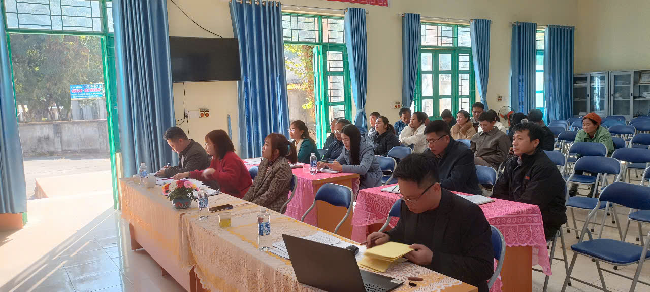 tổng kết công tác MTTQ xã năm 2024